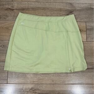 Lole Skirt Womens Large Light Green‎ Skort Elastic Waistband Activewear Sporty